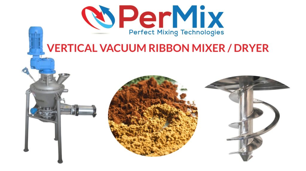 PerMix-PVRD-Vertical-Vacuum-Ribbon-Mixer-Dryer - Industrial Mixers PerMix-PVRD-Vertical-Vacuum-Ribbon-Mixer-Dryer
