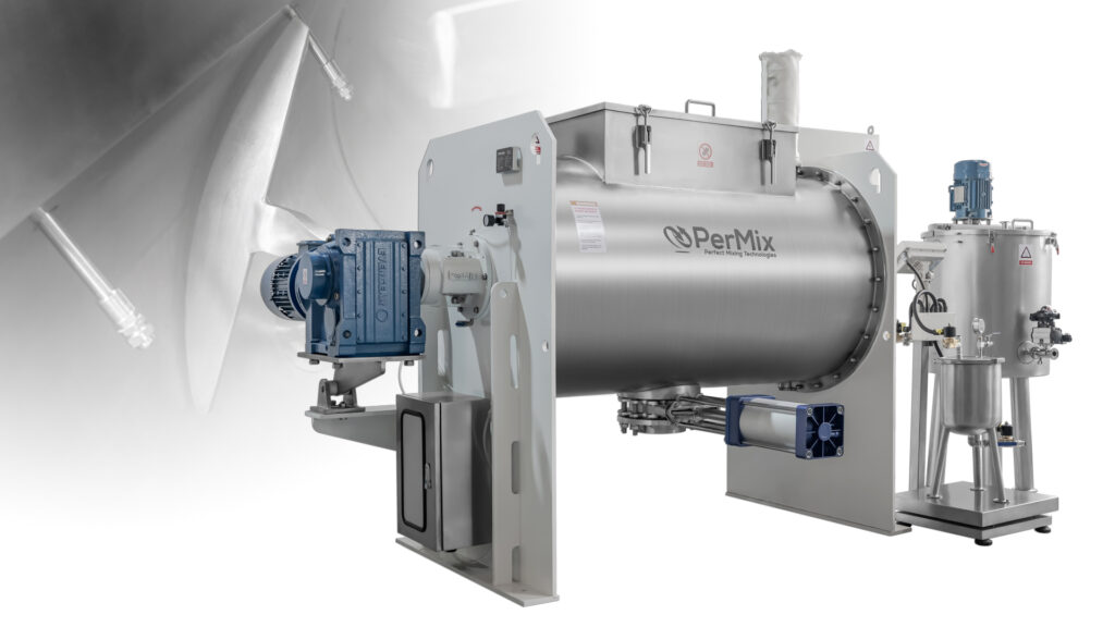 PerMix Paddle Mixers Optimize Adding Liquids To Powders - Industrial Mixers PerMix Paddle Mixers Optimize Adding Liquids To Powders