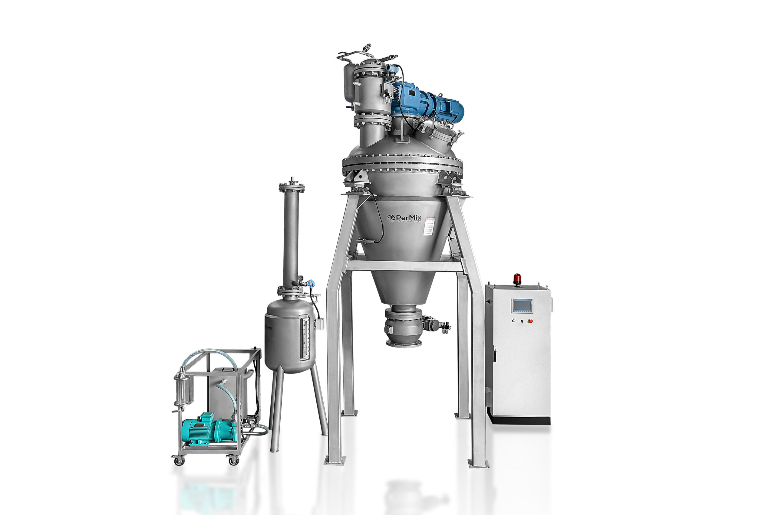 vertical vacuum ribbon mixer