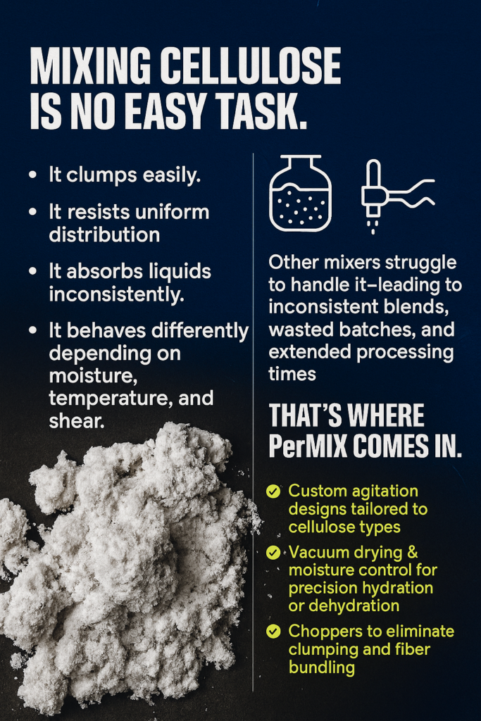 PerMix Cellulose Mixing Ad - Industrial Mixers