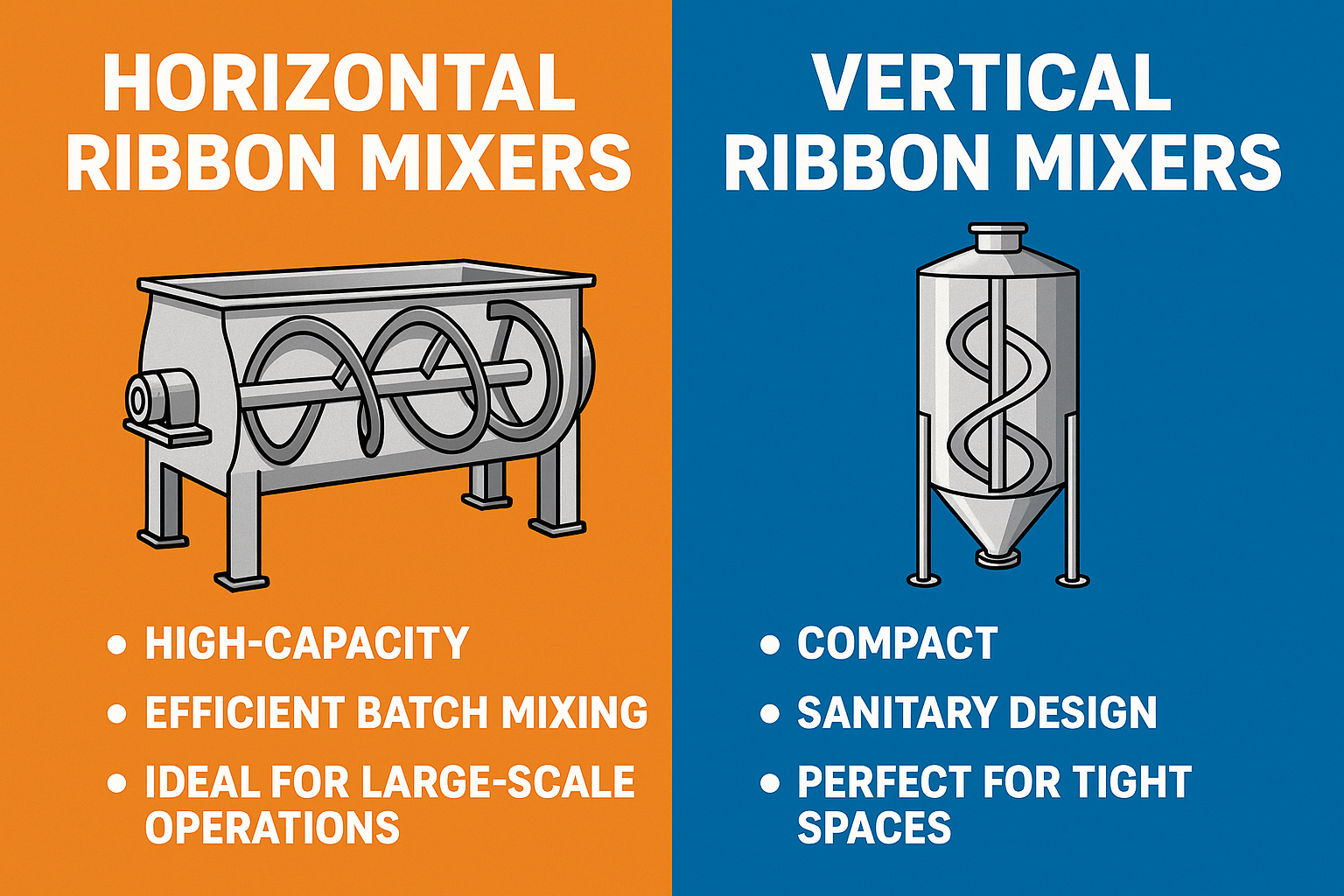PerMix ribbon mixer