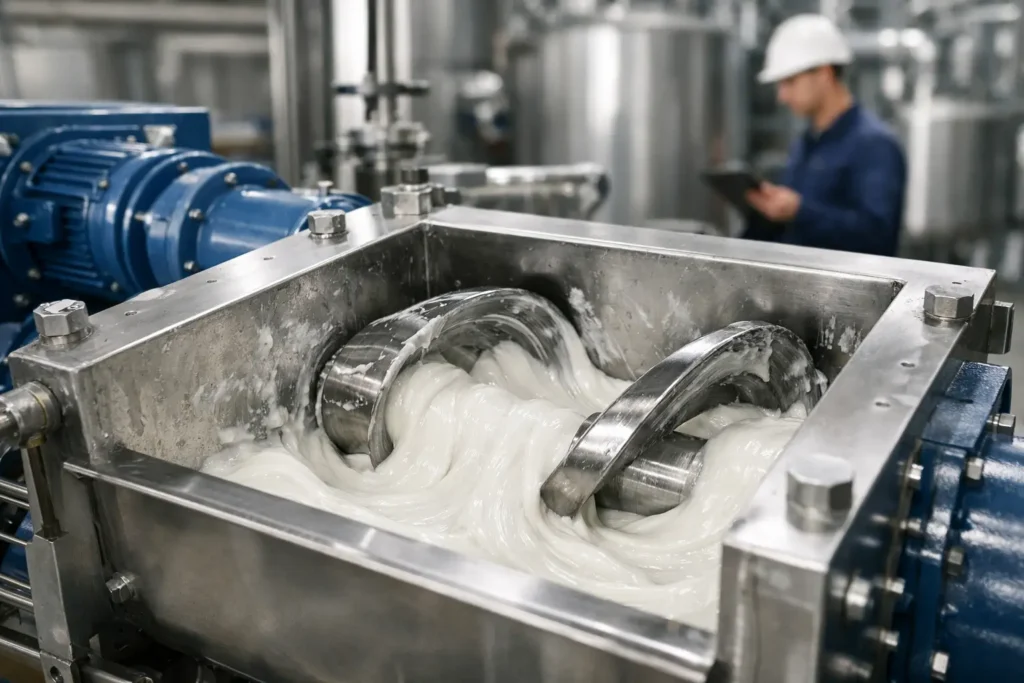 Choosing a Sigma Mixer for High Viscosity