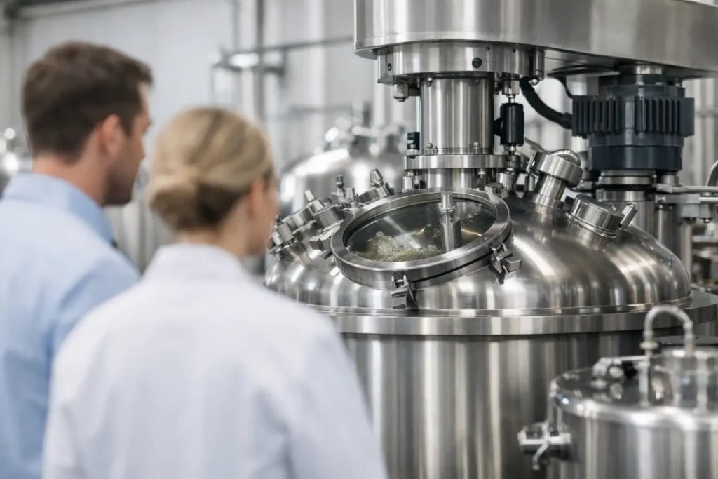 Choosing a Batch Mixer for Scale Up