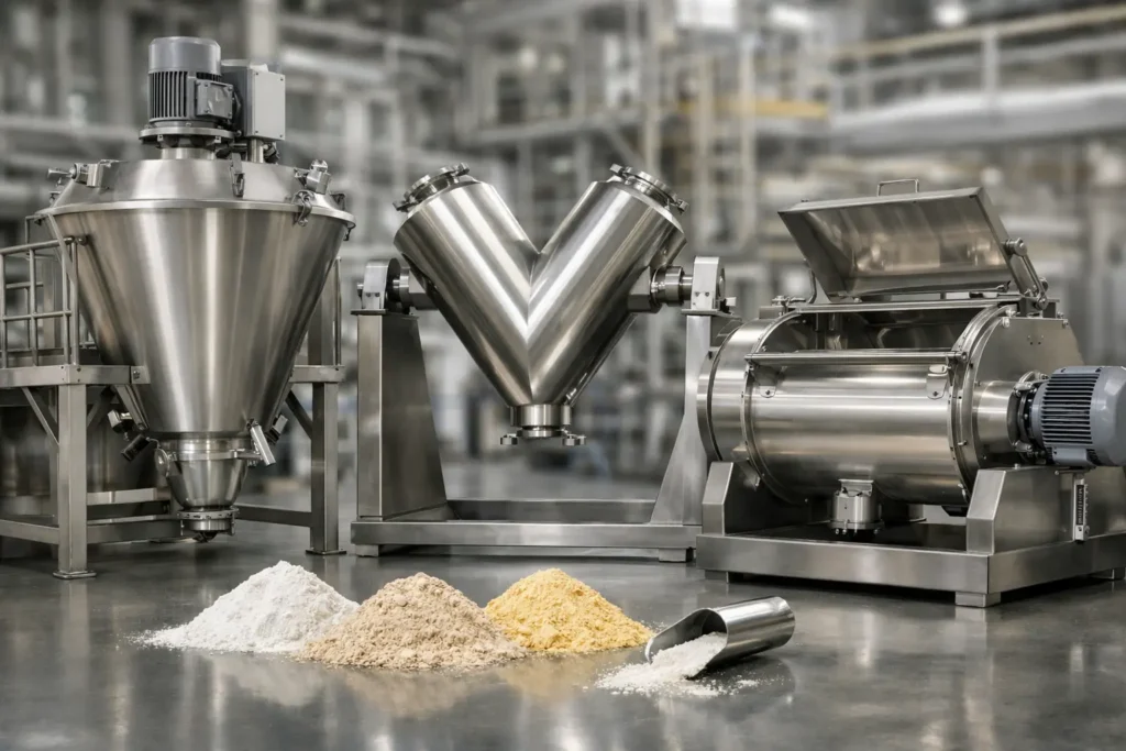 Powder Blender Selection Guide for Plants