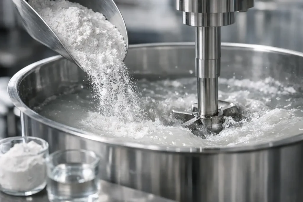 How to Disperse Powders Into Liquids