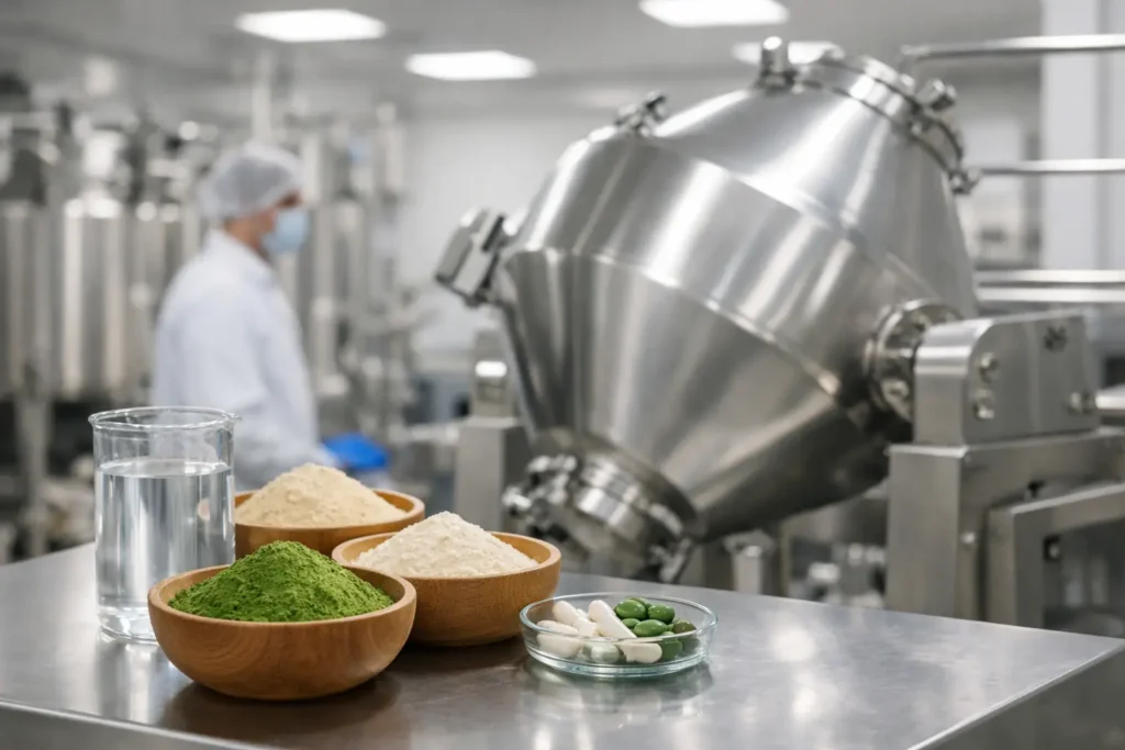Best Mixers for Nutraceutical Powders at Scale
