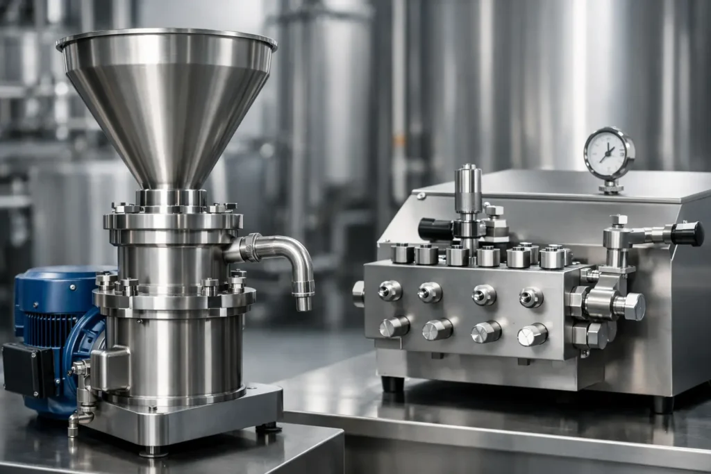 Colloid Mill vs Homogenizer: Which Process Fits?