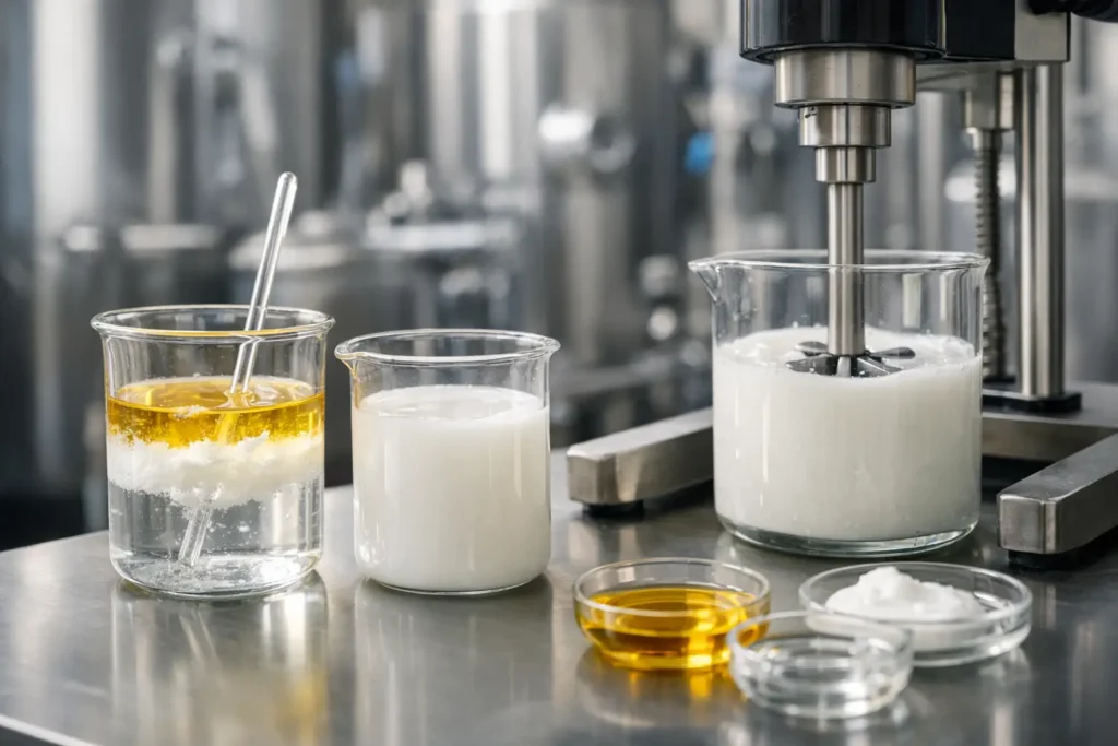 How to Select an Emulsifier for Industrial Production