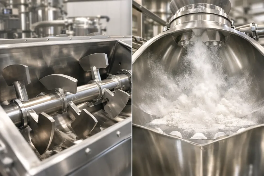Plow Mixer vs Fluidized Blender: Which Fits?
