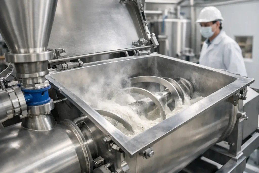 What Mixer Works for Cohesive Powders in Production?
